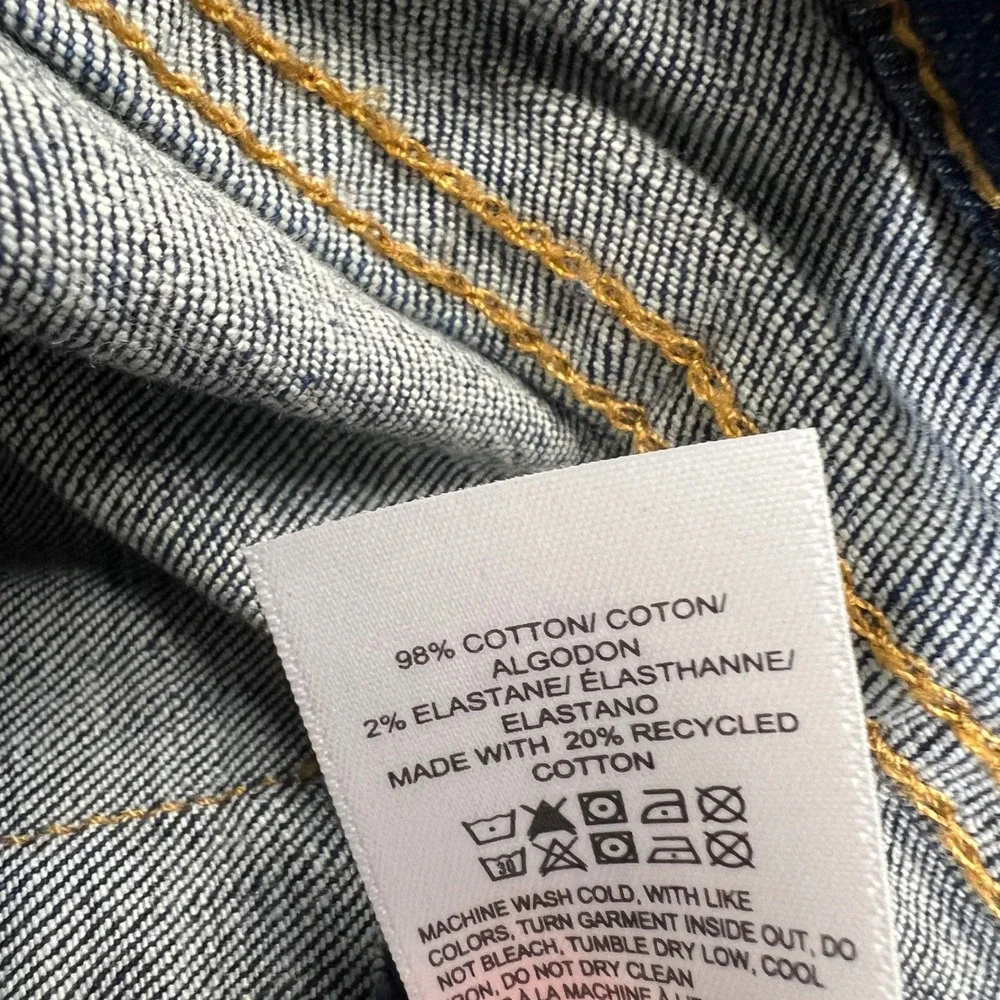 Lucky Brand 223 Straight Leg Jeans Mens 33x32 Blue Stretch Denim Medium Wash